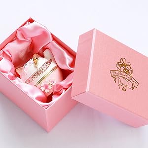 Amazon.co.jp: [ピィアース] PIEARTH ジュエリーボックス 桜招き猫